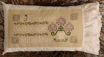 Cherry Hill Stitchery ~ All Because Two People Fell In Love