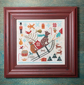 Carriage House Samplings ~ Bringing Christmas
