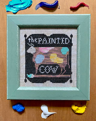 Carriage House Samplings ~ Painted Cow