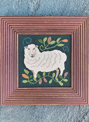 Carriage House Samplings ~ Tully Wooly (punchneedle)