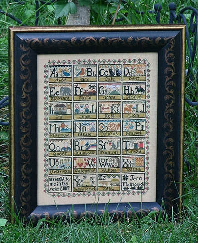 Carriage House Samplings ~ Alphabet Blocks (Whole Kit & Caboodle)