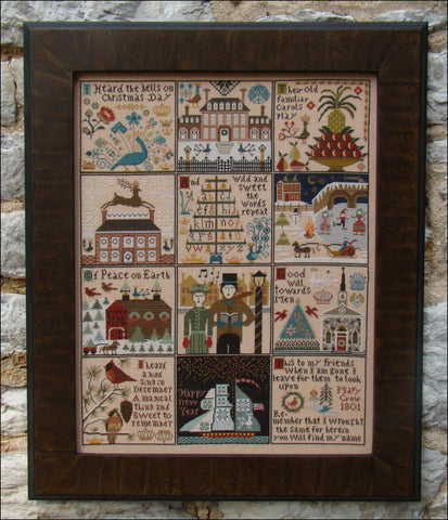 Carriage House Samplings ~ Christmas at Hawk Run Hollow