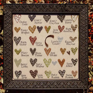Carriage House Samplings ~ Friendship Sampler
