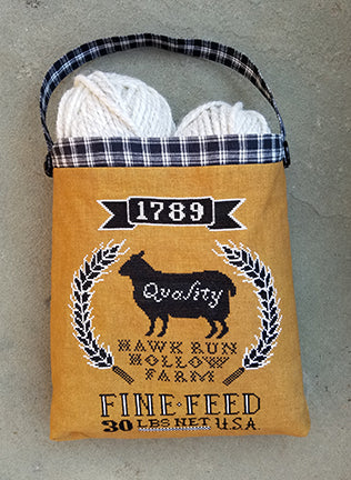 Carriage House Samplings ~ Sheep Feed Sack