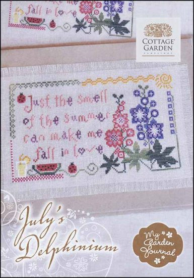 Cottage Garden Samplings ~ July's Delphinium