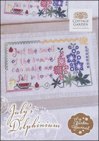 Cottage Garden Samplings ~ July's Delphinium