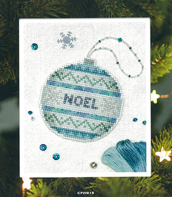 Cotton Pixels ~ Noel Christmas Tree Ball