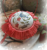 Country Stitches/With Thy Needle & Thread ~ Strawberries & Stripes