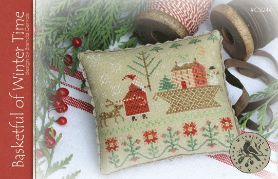 Country Stitches/With Thy Needle & Thread ~ Basketful Of Winter Time