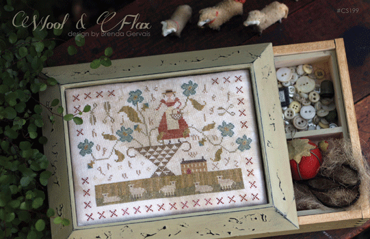 Country Stitches/With Thy Needle & Thread ~ Wool & Flax