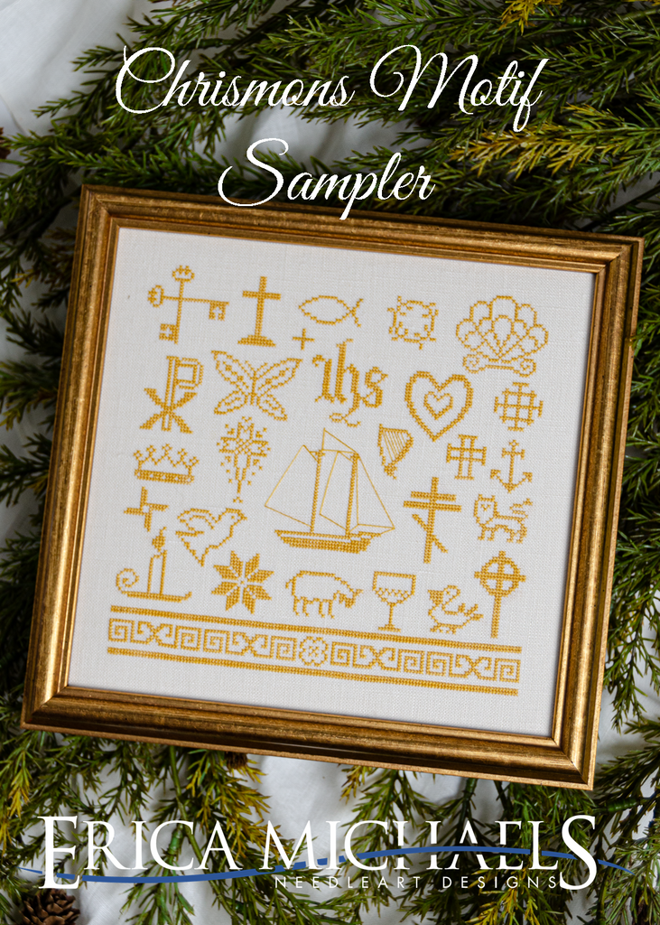 Erica Michaels Designs ~ Chrismons Motif Sampler (or ornaments-look!!)