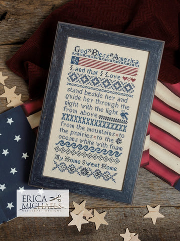Erica Michaels Designs ~ God Bless America  (2 designs)