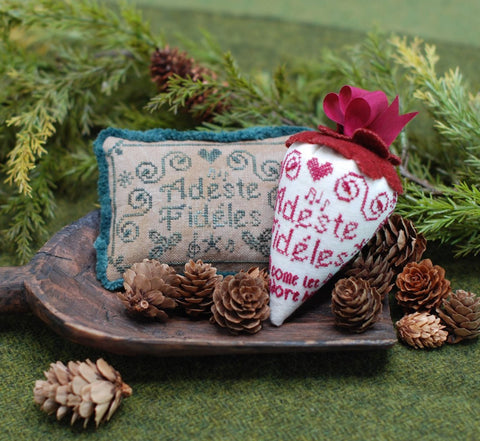 Erica Michaels Designs ~ The Caroling Berries ~ Adeste Fideles