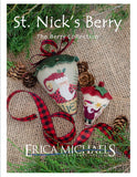 Erica Michaels Designs ~ St. Nick's LINEN Berry