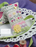 Erica Michaels Designs ~ Tiptoe Through the Tulips pattern and matching JABC Mini Pins **Limited pins available!