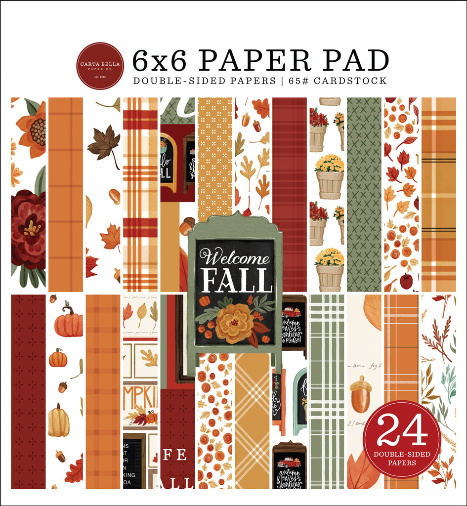 Echo Park ~ Welcome Fall 6x6 Paper Pad