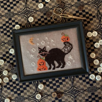 Stitches by Ethel ~ Three Jacks And A Cat