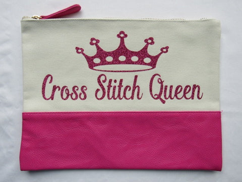 Project Zipper Bag - Cross Stitch Queen #1