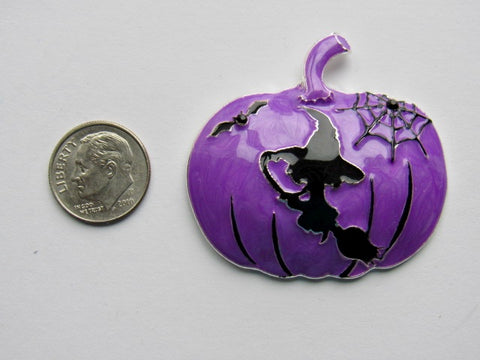 Needle Minder ~ Purple Witchy Pumpkin