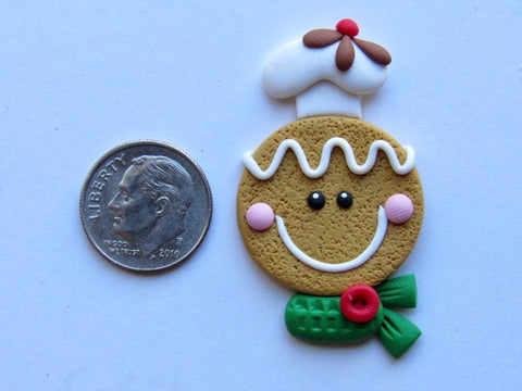 Needle Minder ~ Gingerbread Baker (Clay)