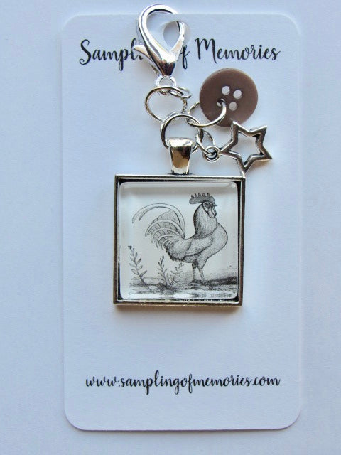 Sampling of Memories ~ Rooster Scissor Keep (VERY Limited #)