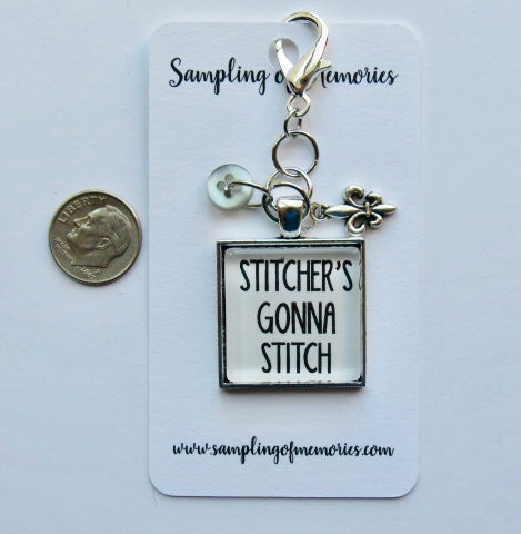 Sampling of Memories ~ Stitcher's Gonna Stitch Scissor Keep