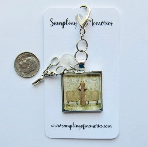 Sampling of Memories ~ Wool & Flax Scissors Keep (DSL Exclusive!)