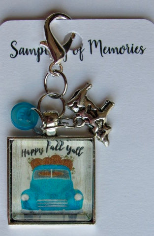 Sampling of Memories ~ Pumpkin Truck Scissor Keep (VERY Limited #)