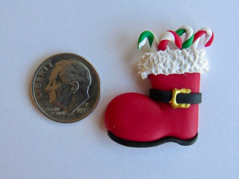 Needle Minder - Santa's Boot (Clay)