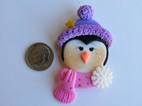 Needle Minder - Patsy Penguin (Clay)