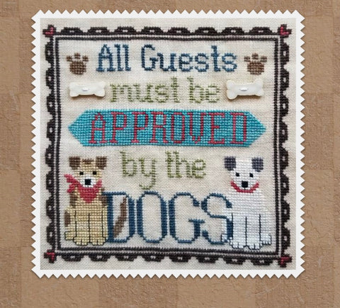 Waxing Moon Designs ~ Dog Owner's Welcome (2 patterns included)