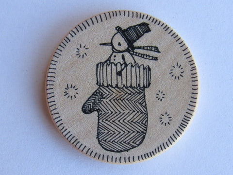 Michelle Palmer Needle Minder ~ Mittens N3 (One of a Kind!)