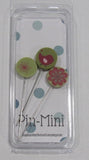 Erica Michaels Designs ~ Spring Berries pattern and matching JABC Mini Pins **Limited pins available!