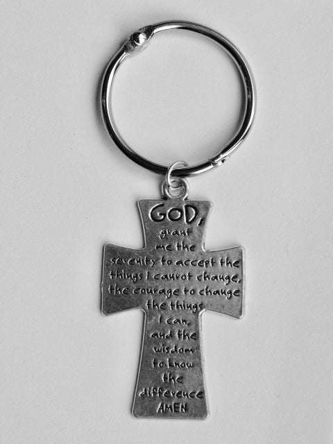 BLING! Floss Ring ~ Serenity Prayer Cross  **Limited Edition for DSL!