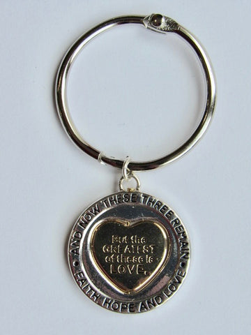 BLING! Floss Ring ~ 1 Corinthians 13:13  **Limited Edition for DSL!
