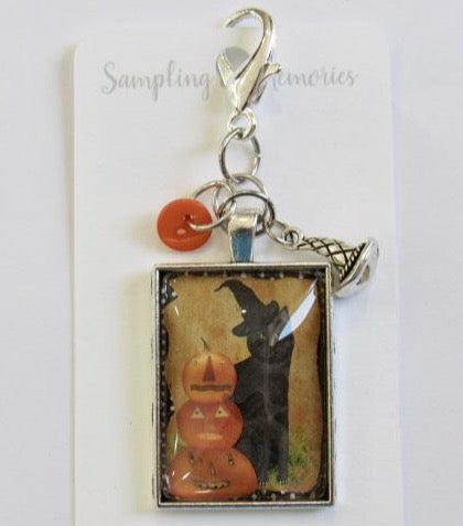 Sampling of Memories ~ Halloween Pumpkin Stack Scissor Keep (VERY Limited #)