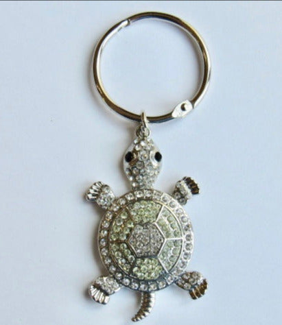 BLING! Floss Ring ~ Turtle with rhinestones