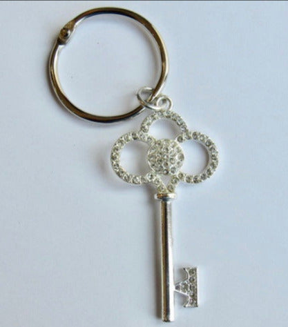 BLING! Floss Ring ~ Key with rhinestones