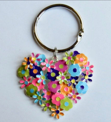 BLING! Floss Ring ~ Flower Heart