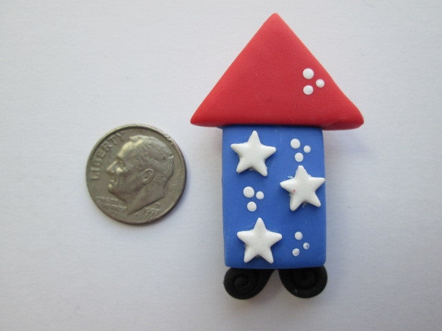 Needle Minder ~ Fireworks #2 (Clay)