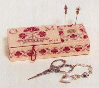 GPA - Giula Punti Antichi ~ Rose Carnation Romina's Sewing Box