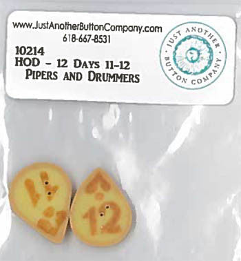 Hands On Design/JABC ~ 11 & 12 ~ 12 Days Pipers & Drummers