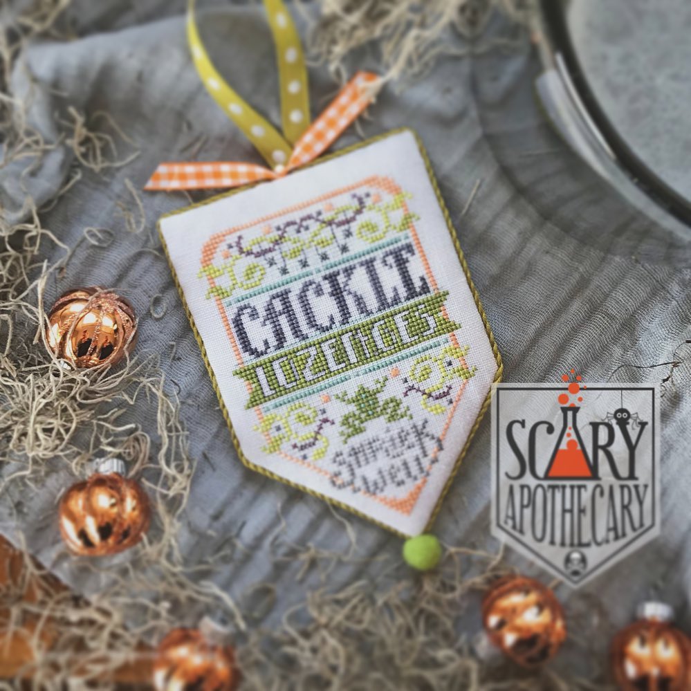 Hands On Design ~ Scary Apothecary Series ~ Cackle Lozenges