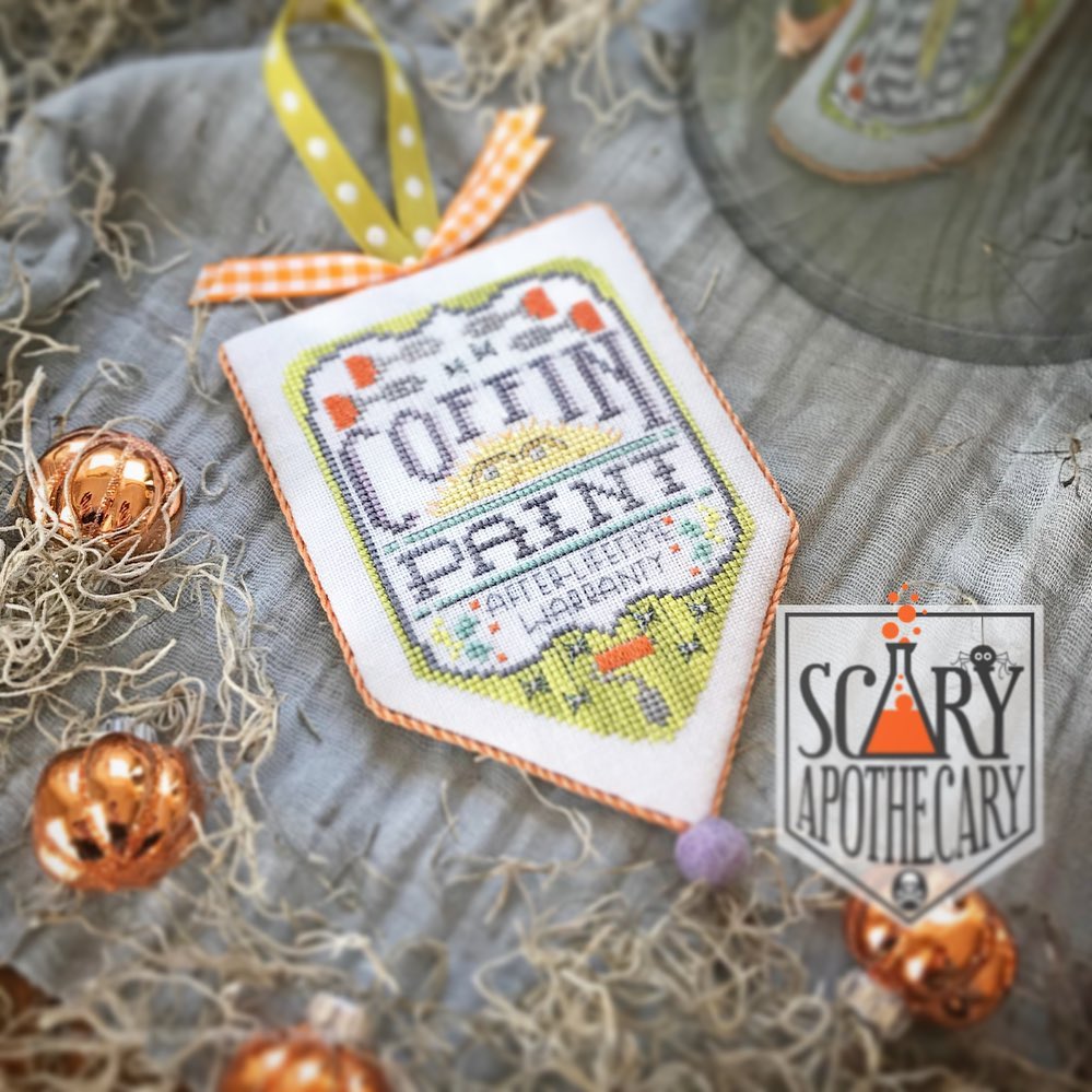 Hands On Design ~ Scary Apothecary Series ~ Coffin Paint