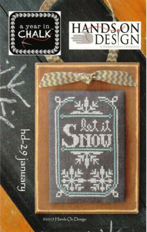 Hands On Design ~ A Year In Chalk ~ January