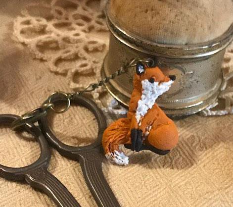 The Primitive Hare ~ Spirit of the Woods Fox Fob