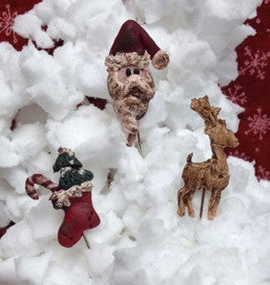 The Primitive Hare ~ Santa Pin Set (3)