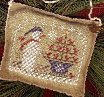 Homespun Elegance ~ Snow Birds In Tow 2015 w/charm