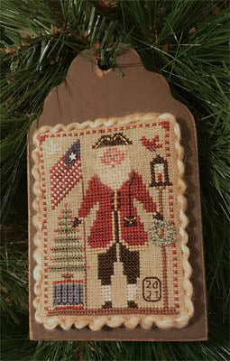 Homespun Elegance ~ Flag Waving Santa - 2021