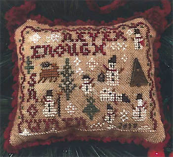 Homespun Elegance ~ Never Enough Snowmen ~ 2019 Annual Ornament